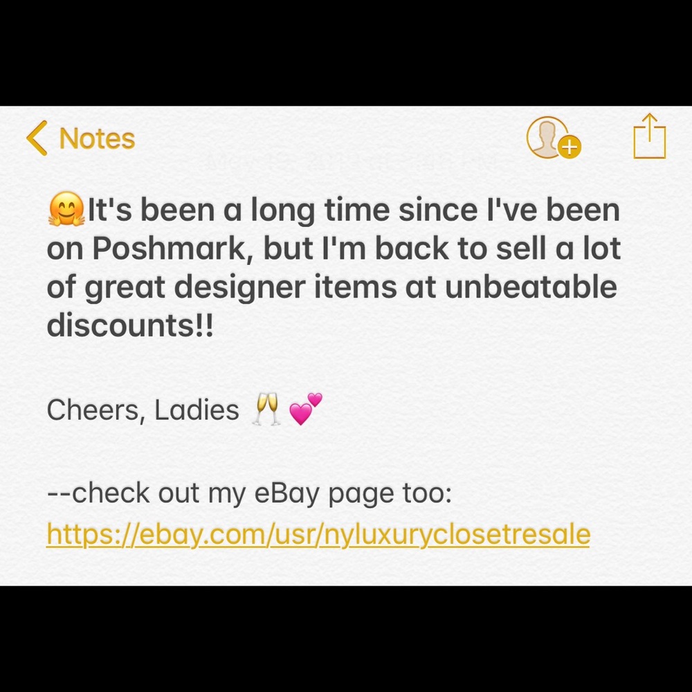 Follow me for outrageous deals on designer items